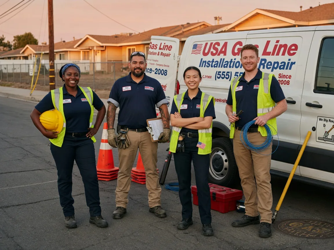 Gas Line Installation company in Laura, OH